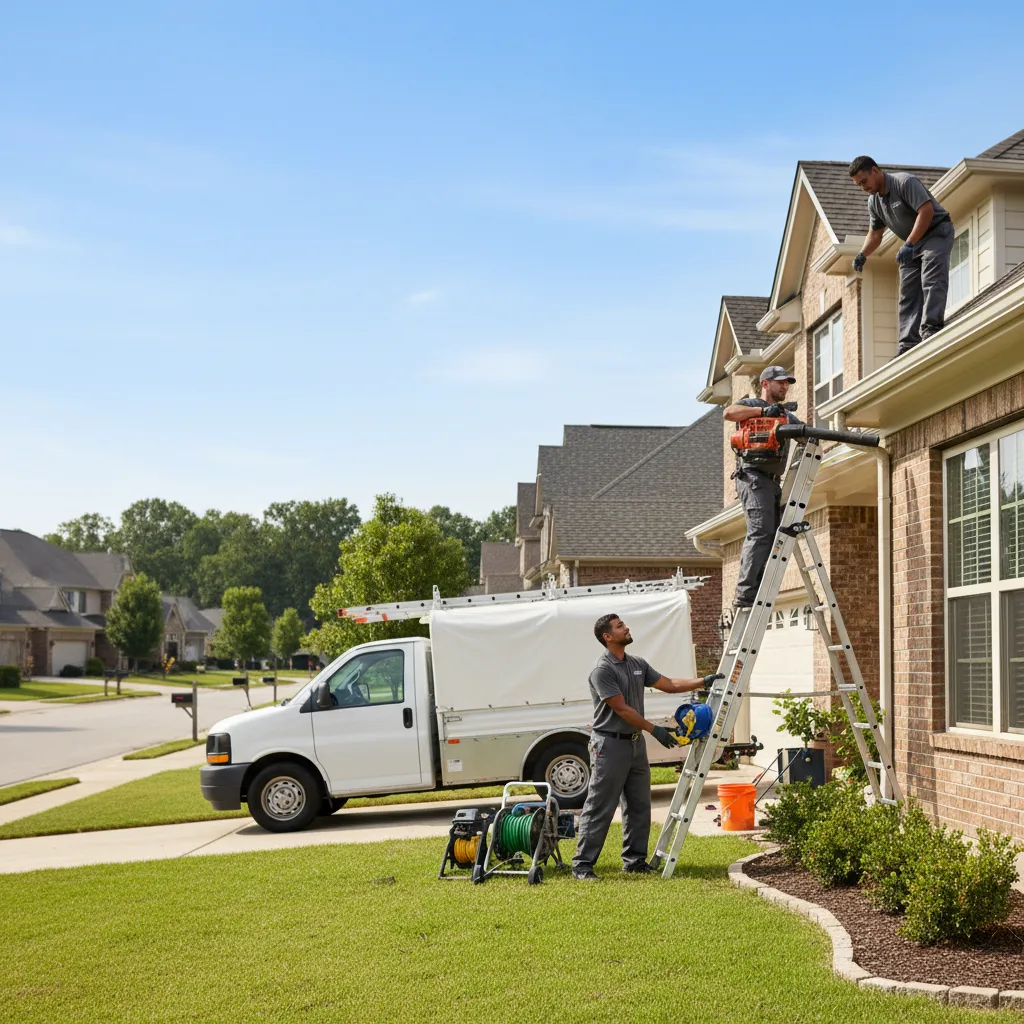 Home Gutter Service in Blessing, TX near me
